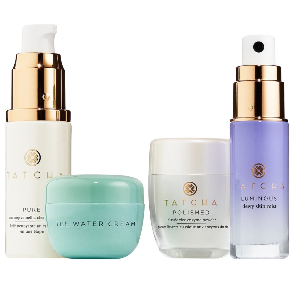 Tatcha Bestsellers Set Water Cream Skin Mist NEW